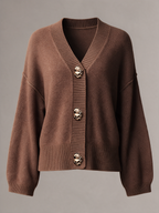 Vest Noor in bruin, productfoto