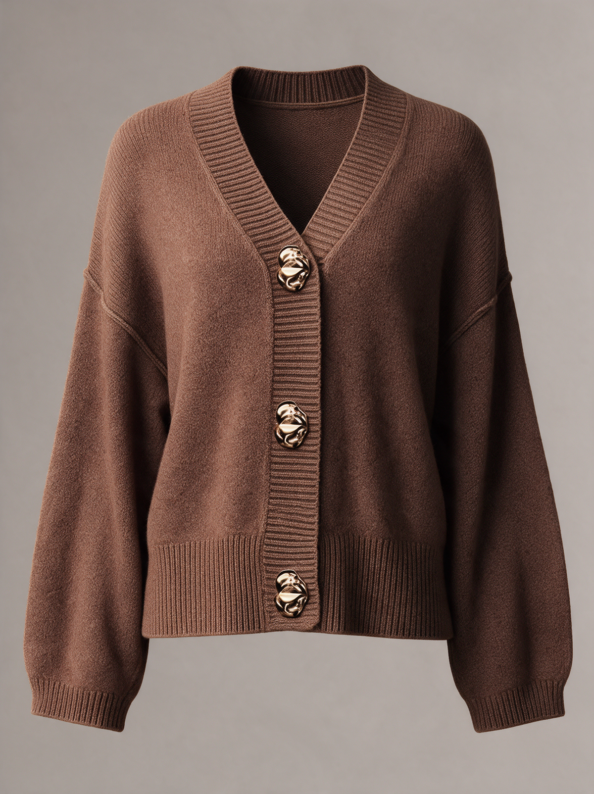 Vest Noor in bruin, productfoto