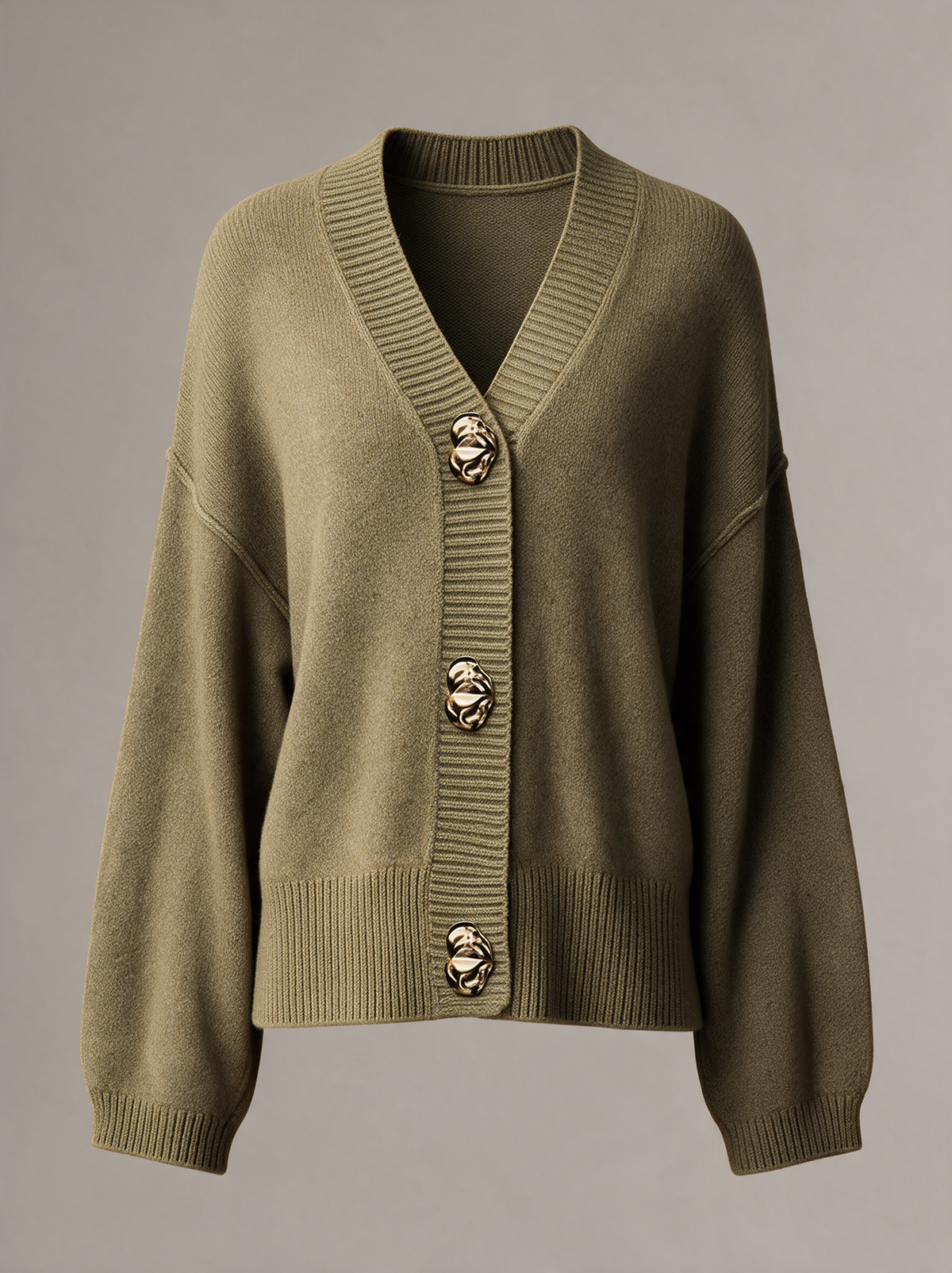 Vest Noor in khaki, productfoto