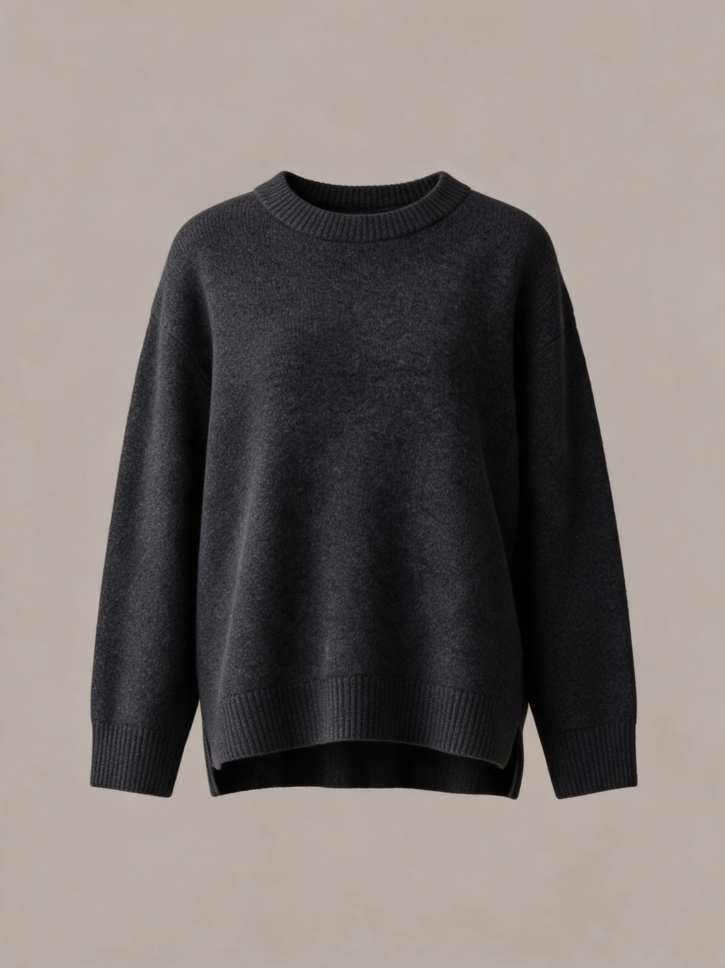 Oversized trui Maud in antraciet, productfoto