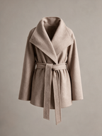 Wollen wikkeljas Lies in camel, productfoto