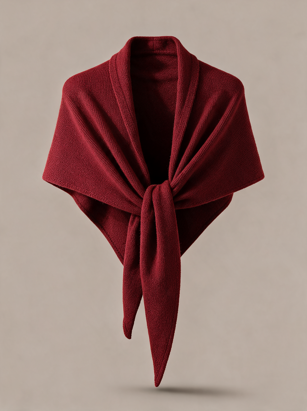 Omslagdoek Isa bordeaux productfoto