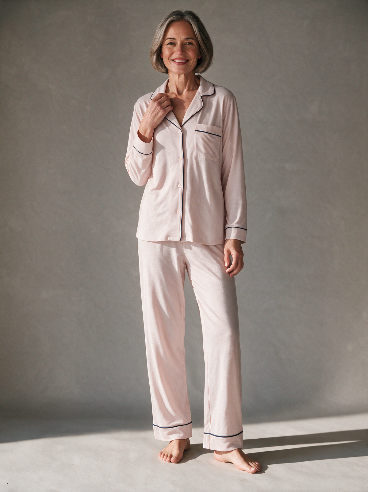 Pyjama Nina in lichtroze
