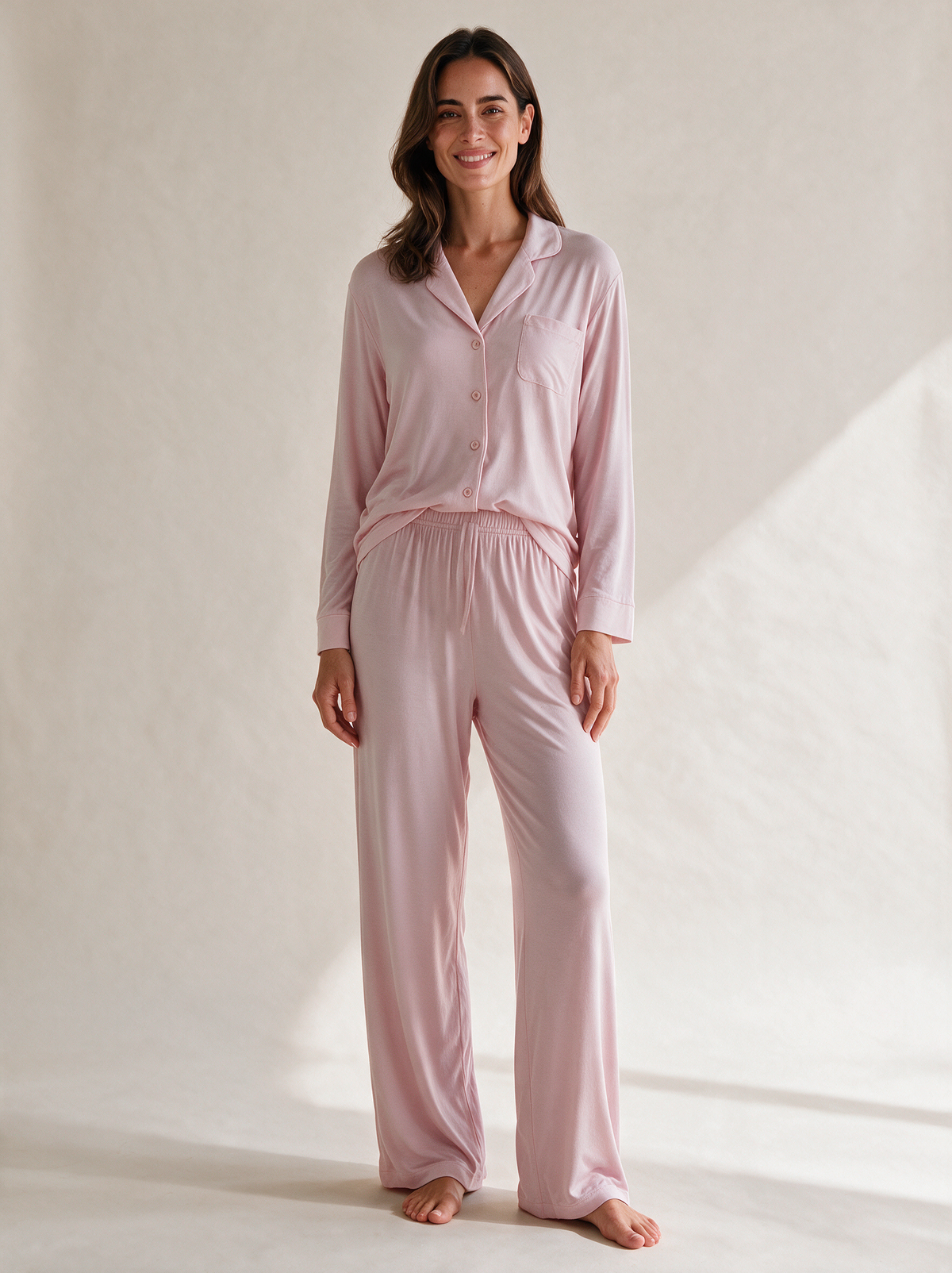 Pyjama Elin in lichtroze
