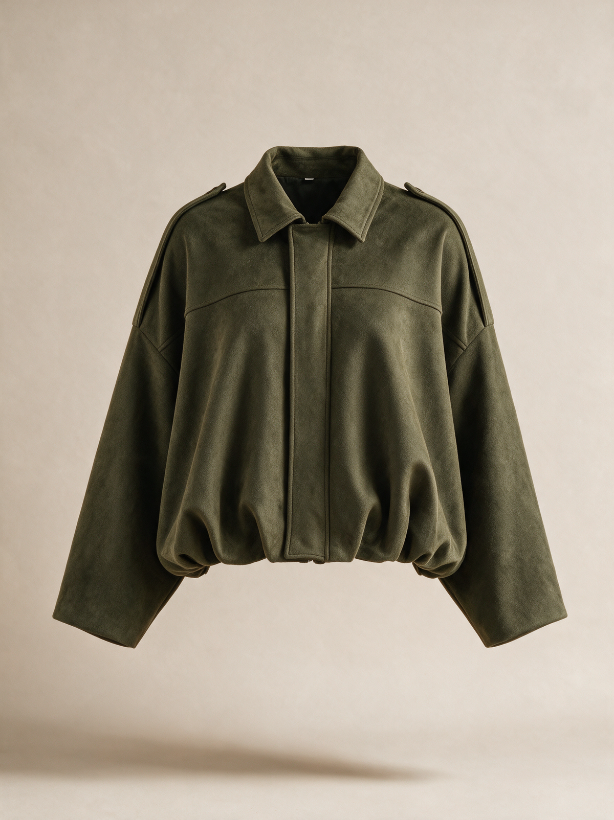 Oversized jack Liv olijfgroen productfoto